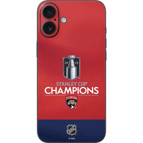 2025 Stanley Cup Champions Florida Panthers iPhone 16 Plus Skin